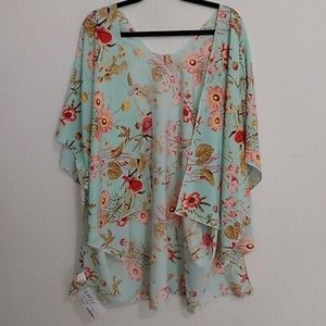 One Size Fits Most Beautiful Floral Kimono